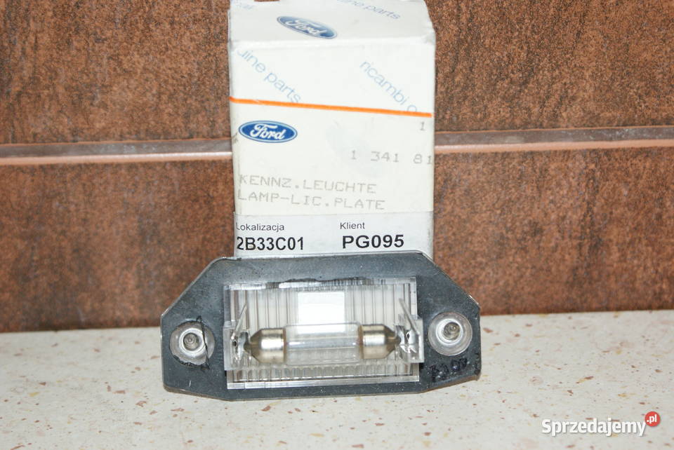 1341810 Lampa oświetlenia tablicy rej FORD mazowieckie Białobrzegi