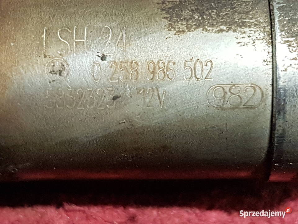 AUDI 80 B4 20 BENZYNA SONDA LAMBDA 0258986502 Turek sprzedam