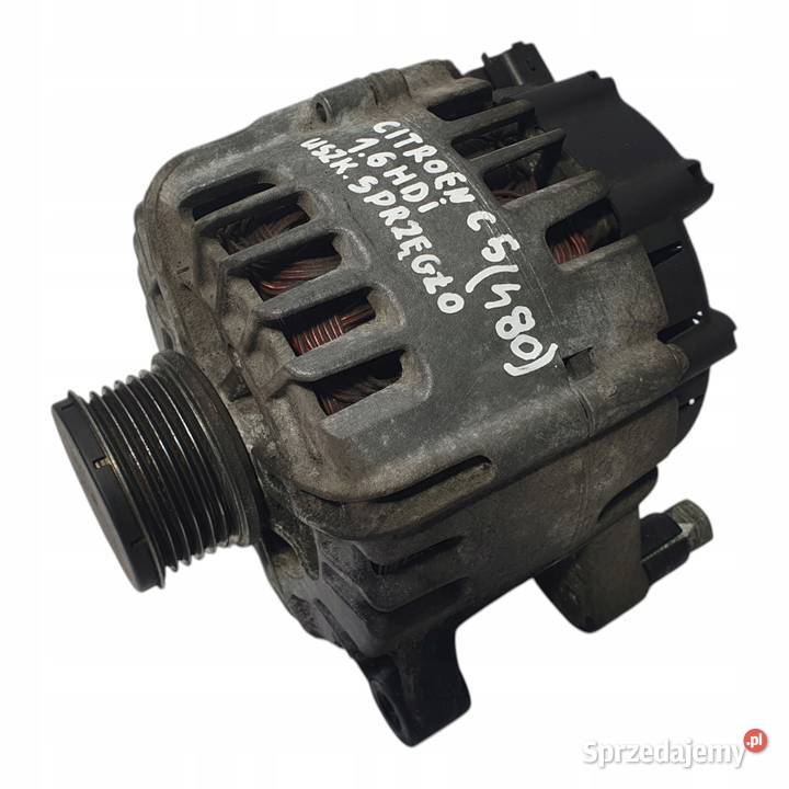 ALTERNATOR Citroen C5 III 16 HDI valeo Układ elektryczny silnika Chełm sprzedam