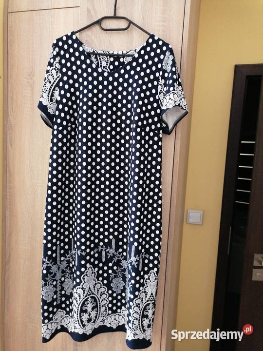 Sukienka damska z wiskozy Rozmiar 46 Rawicz