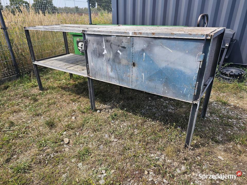 Stół warsztatowy falbanek 250 x 105 x 72 Ciężki Przechowywanie narzędzi Jelcz-Laskowice