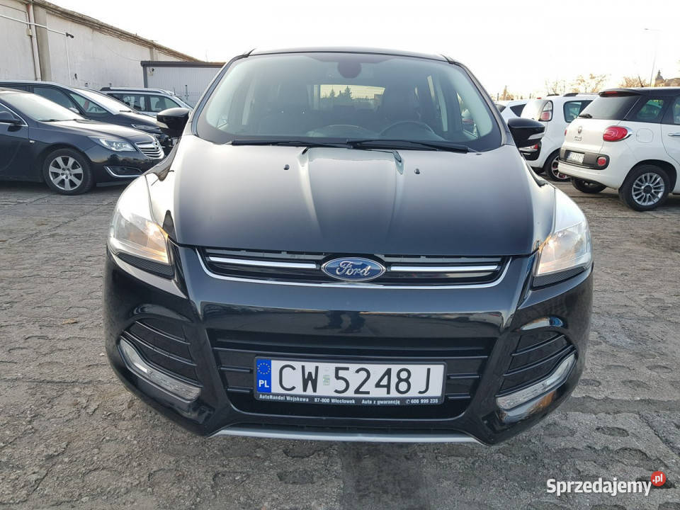 Ford Kuga 16 Benzyna Turbo Klimatronik Panorama komputer pokładowy