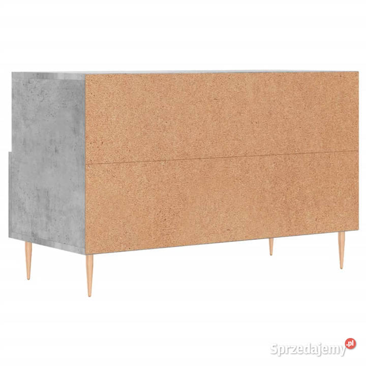 Szafka pod TV szarość betonu 80x36x50 WM828960 Warszawa