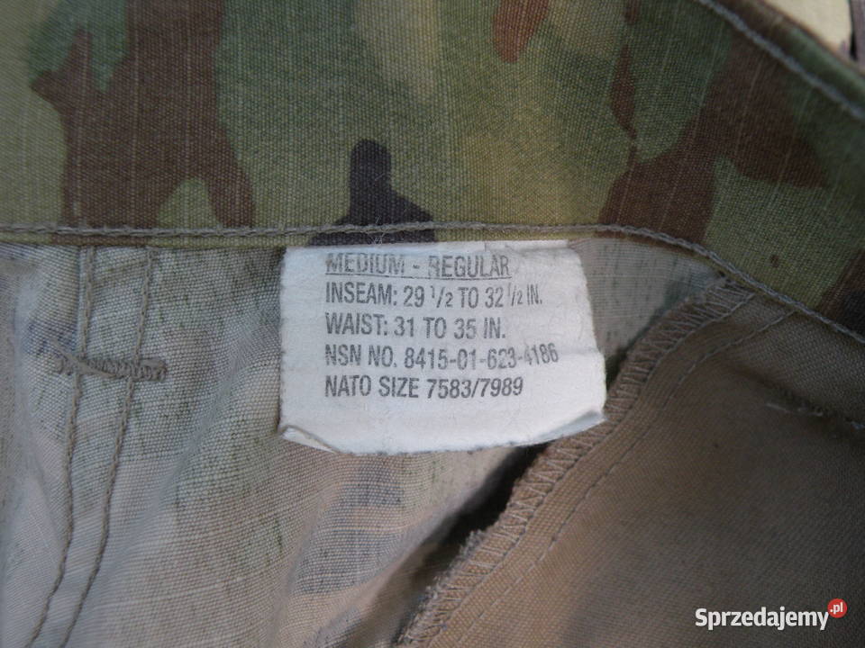 Spodnie ACU multicam ocp medium short 3 Wrocław