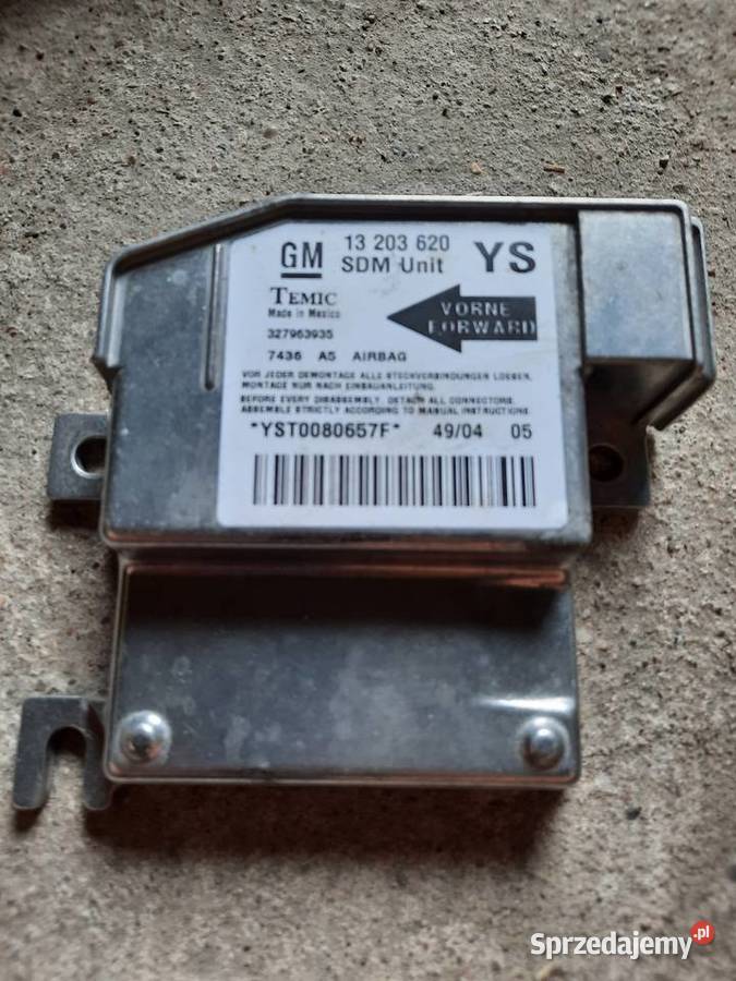 moduł Airbag meriva 17