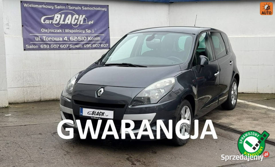 Renault Scenic Pisemna Gwarancja 12 miesięcy III diesel Konin