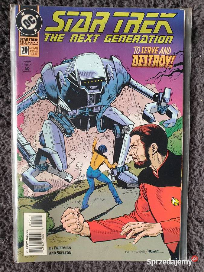Star Trek The Next Generation 4 komiksy DC USA Komiksy Gdynia