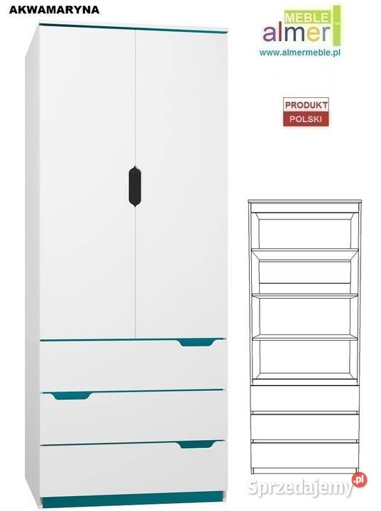 szafa dziecka MODERN C22 90x55 w224 szuflady świętokrzyskie Jędrzejów sprzedam