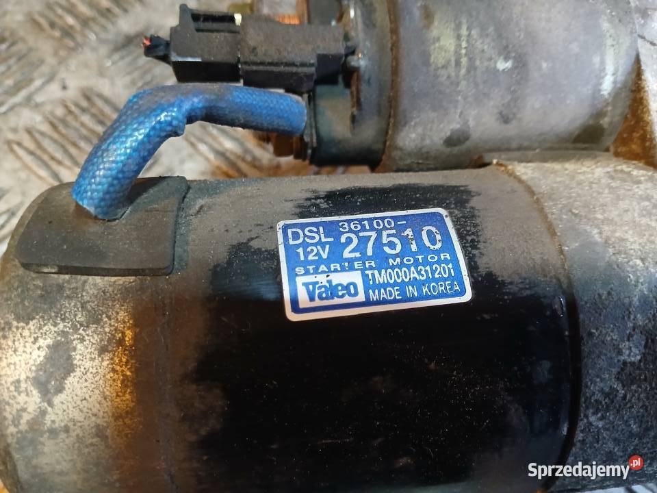 Rozrusznik 3610027510 Hyundai 15 CRDI 0110r osobowe Części samochodowe Radłów