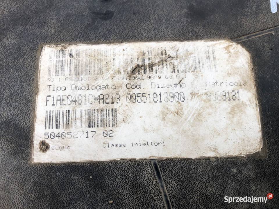 SILNIK FIAT 23 110 F1AE0481D DUCATO II