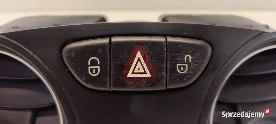 MERCEDES SL R230 KRATKA NAWIEWU PANEL Panele sterowania, przełączniki