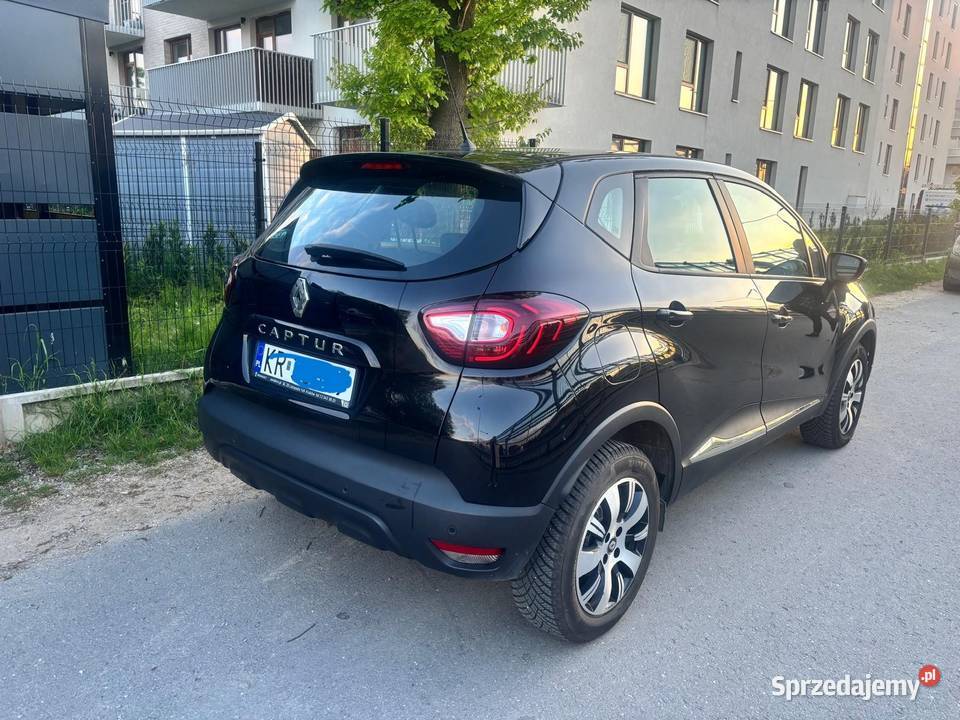 Renault Captur 2017 lift pierwszy właściciel Kraków