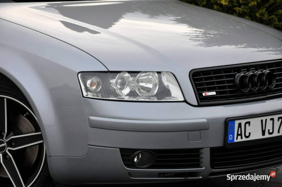 Audi A4 24i V61702xSLineSkóryFotele A4 mazowieckie Ostrów Mazowiecka