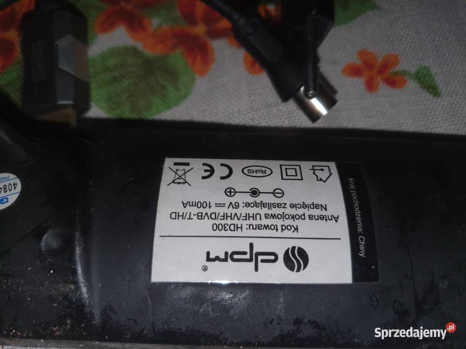 Antena TV do telewizora pokojowa DPM HD300 Warszawa