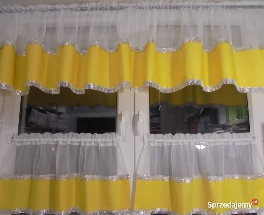 firanki w stylu glamur szyjemy na wymiar Wystrój okien Włocławek
