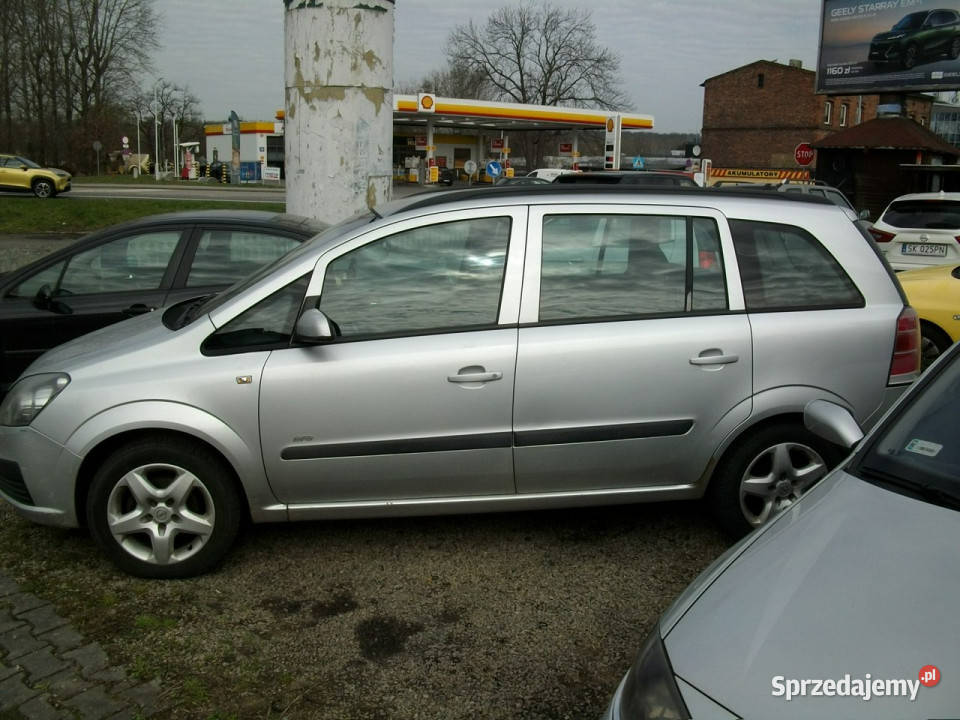 Opel Zafira Z gazem7 osobowa B 20052011 Zarejestrowany w Polsce Katowice sprzedam