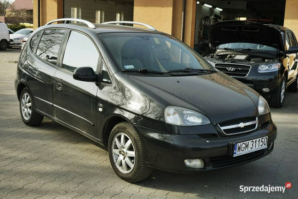 Chevrolet Rezzo 20 benzynagaz Klima alu 122 mazowieckie Płock sprzedam