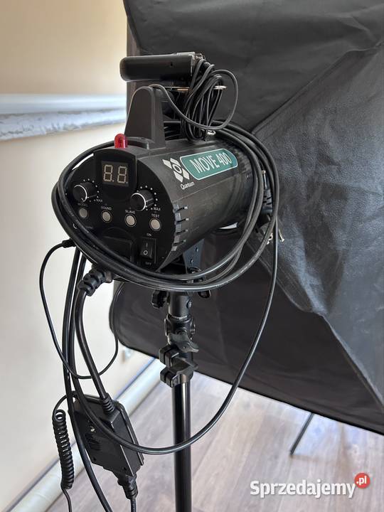 Zestaw Lampy i tła fotograficzne