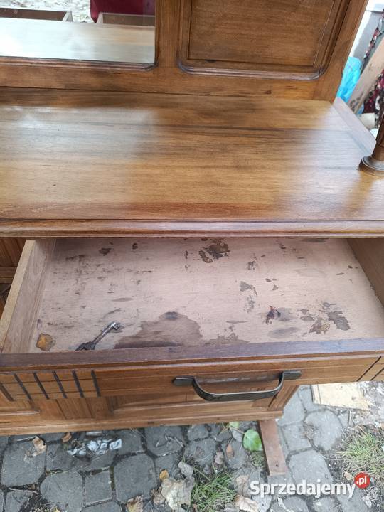 Dwuczłonowy francuski bufet Art Dco 195cm pomorskie