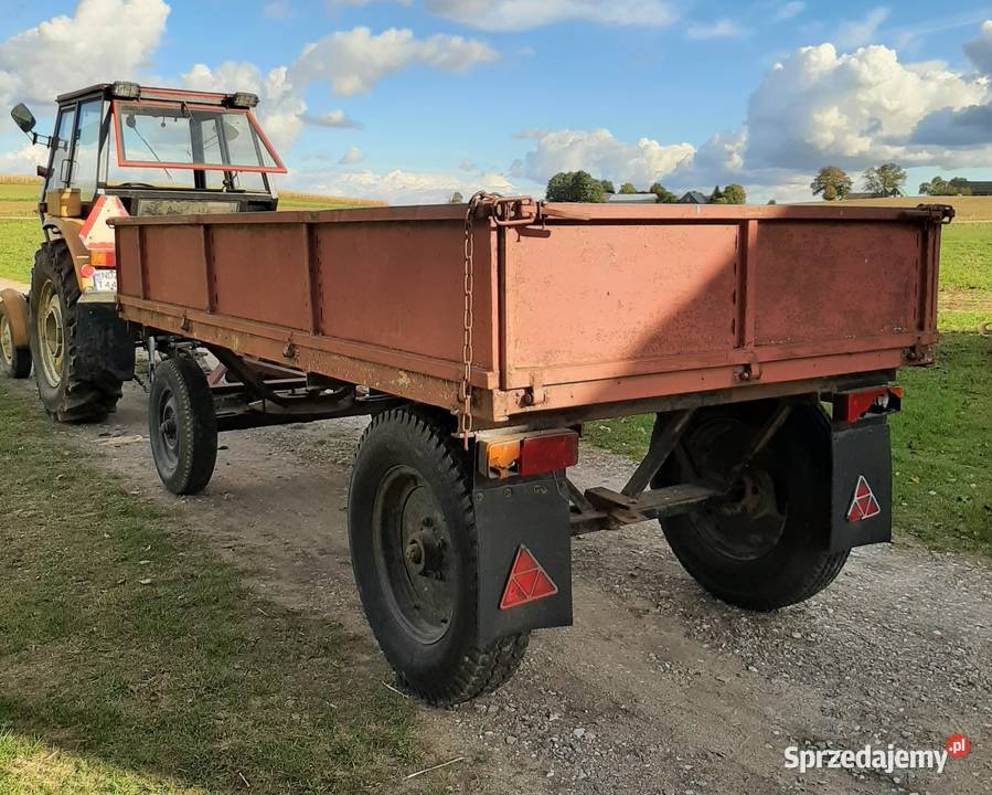 Przyczepa sztywna nieuszkodzony warmińsko-mazurskie Wąpiersk