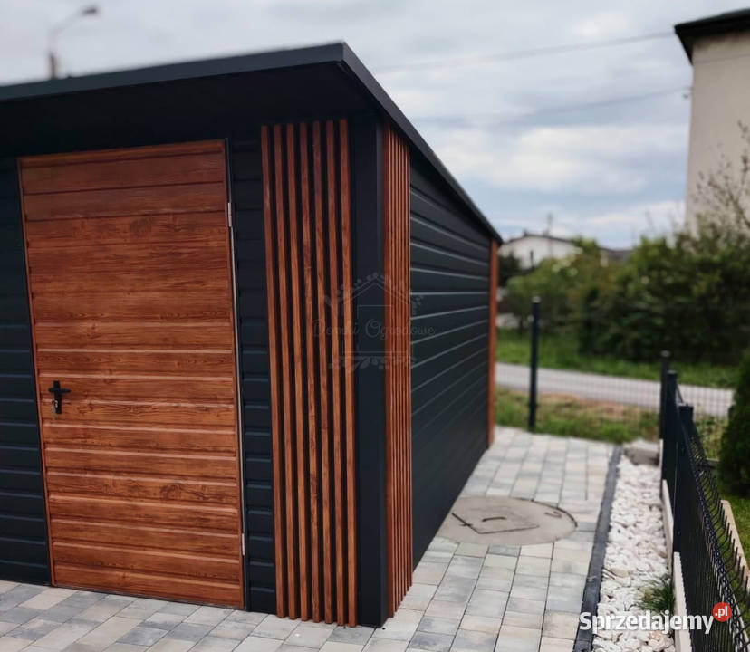 Schowek domek ogrodowy 5x4m okno dekor z lameli Bełchatów sprzedam