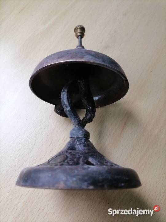 Stary dzwonek hotelowy XIX w Francja Kraków