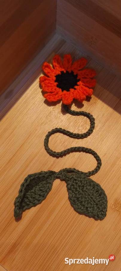 Zakładka do książki ręcznie robiona na szydełku podlaskie Białystok sprzedam