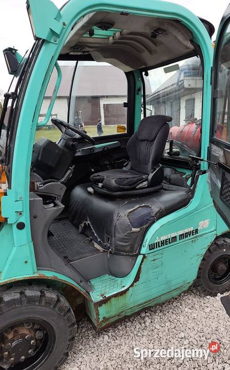 Wózek widłowy 25 tony triplex Mitsubishi Mitsubishi Rzeczniów