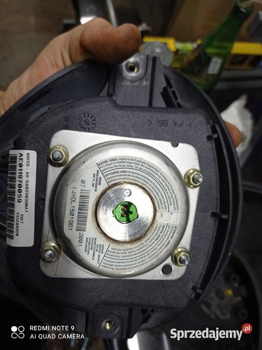 Kierownica Alfa Romeo 147 Skóra Air bag dolnośląskie Zgorzelec