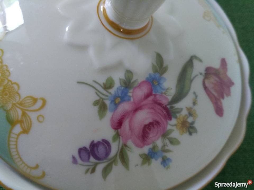 Bomboniera sygnowana porcelana ecru Gorlice