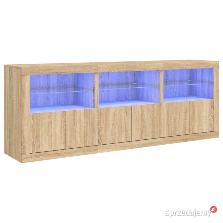 Szafka z oświetleniem LED dąb sonoma 1815x37x67 sprzedam