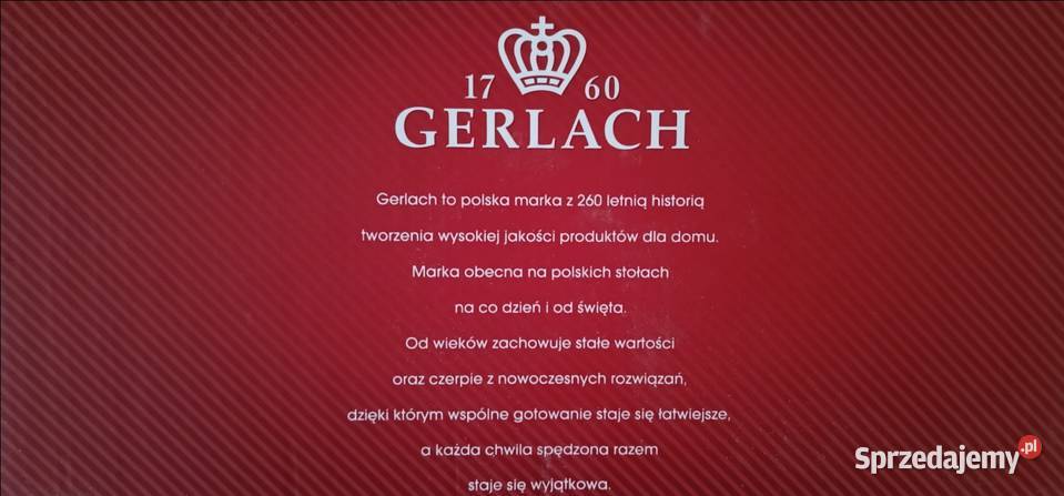 GERLACH First zestaw garnków z pokrywkami 6 warmińsko-mazurskie Ełk