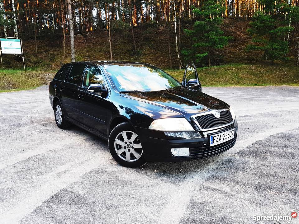 koda Octavia II 2007 Czarna Klimatyzacja ESP Octavia sprzedam