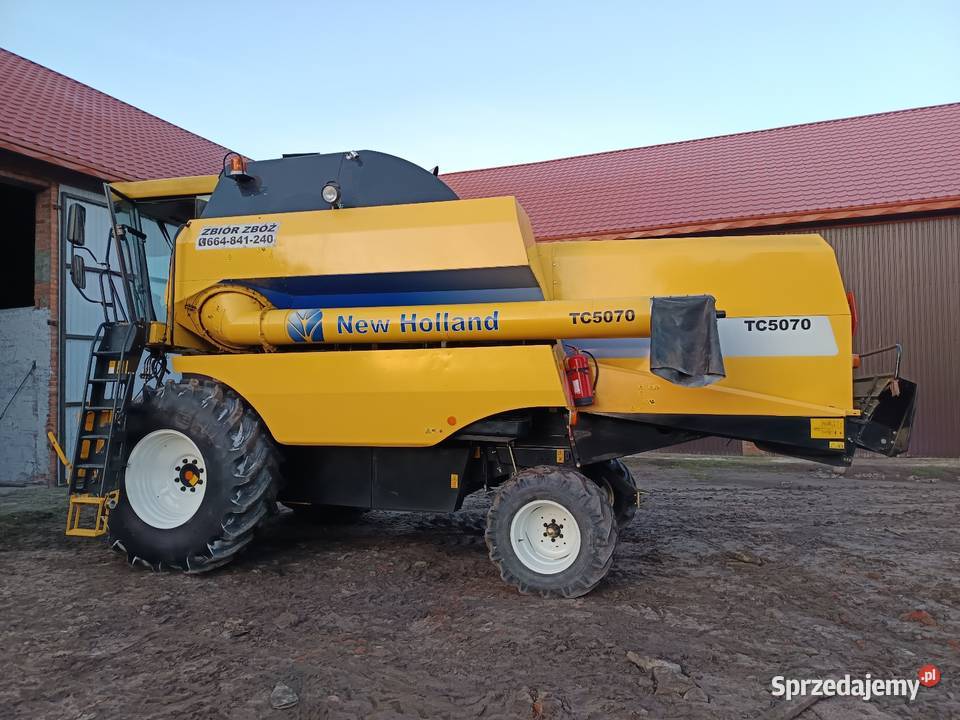 Kombajn zbożowy holland tc 5070 Łódź