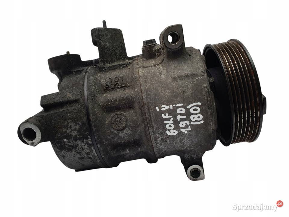 SPRĘŻARKA KLIMATYZACJI VW Golf V 19 TDI Części samochodowe Chełm