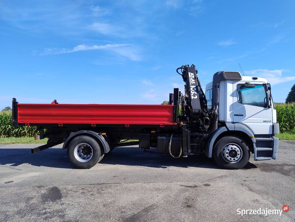 mercedes atego 1823 wywrotka z hds Wywrotki Kalisz sprzedam