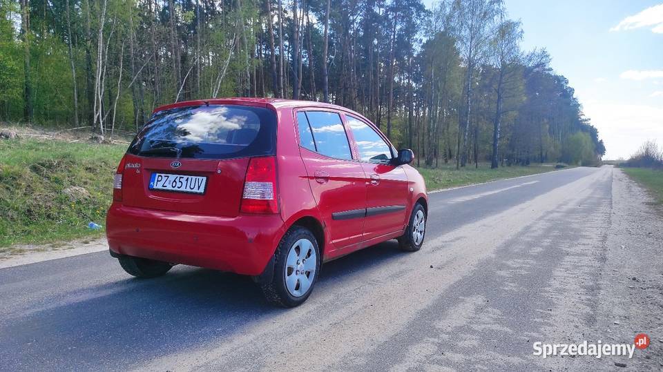 Kia Picanto 2006 r 10 benzyna wielkopolskie Chodzież