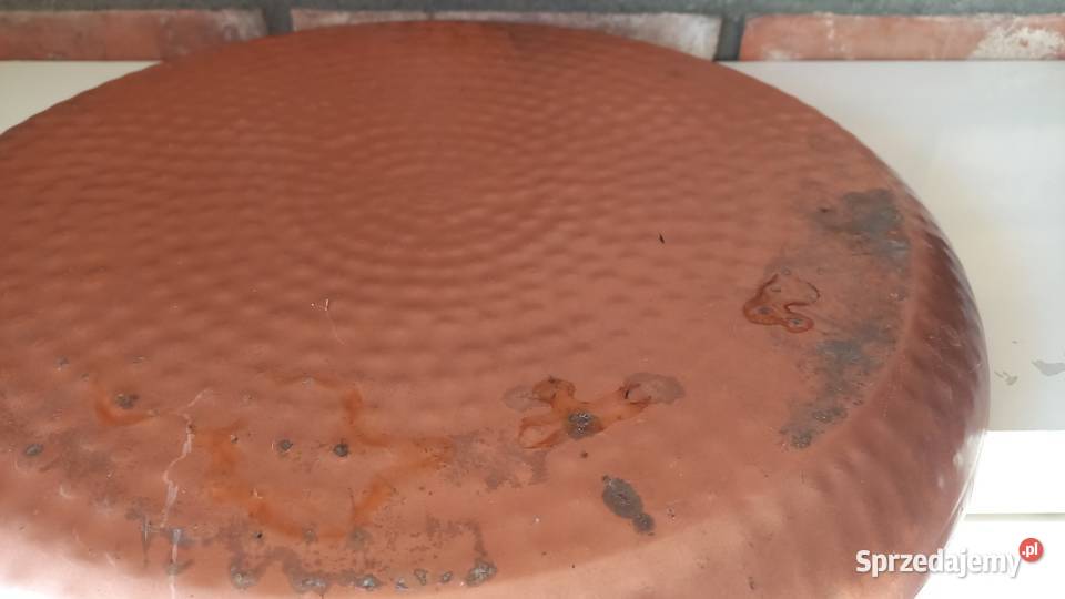 Taca metalowa miedziowana na świeczki 41 708 zachodniopomorskie Gawroniec