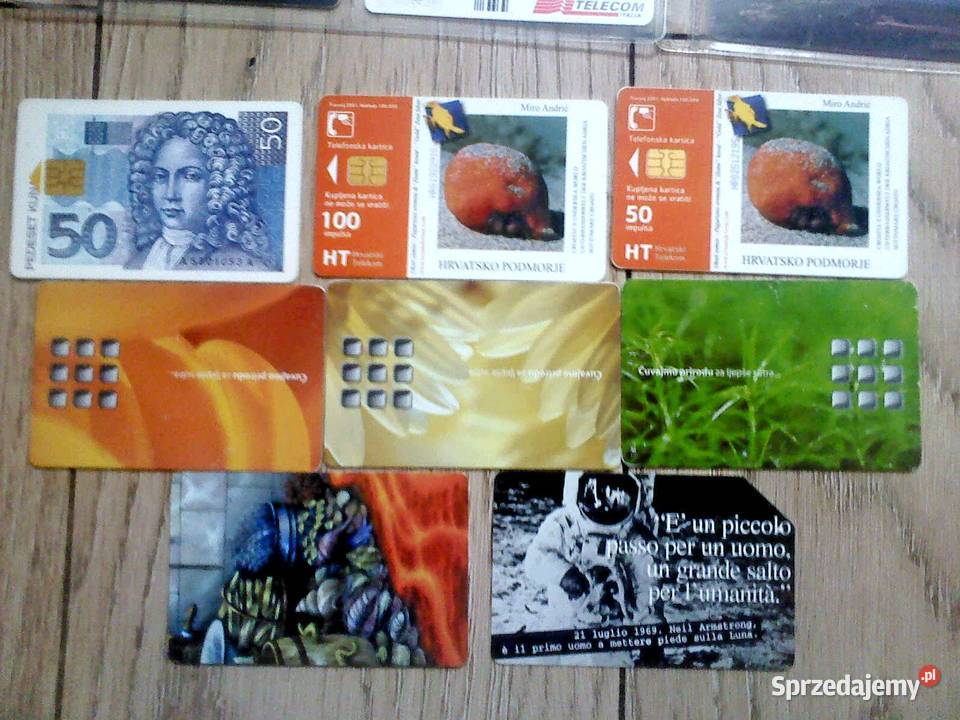 Karty telefoniczne różne duży zestaw Pocztówki i karty telefoniczne Zakopane