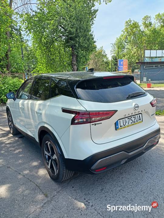Nissan Qashqaj J12 hybryda 15 kurtyny powietrzne Qashqai Lublin sprzedam