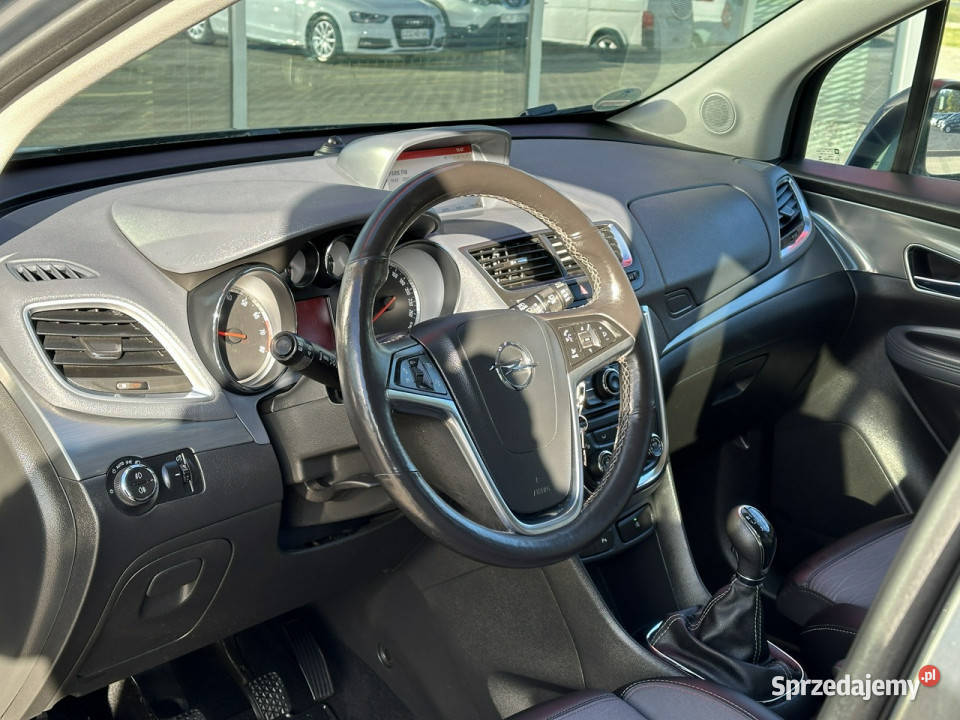 Opel Mokka 8xAlu Xenon Półskóra Navi Kamera Lane elektrochrom. lusterko wst. Kąty Opolskie