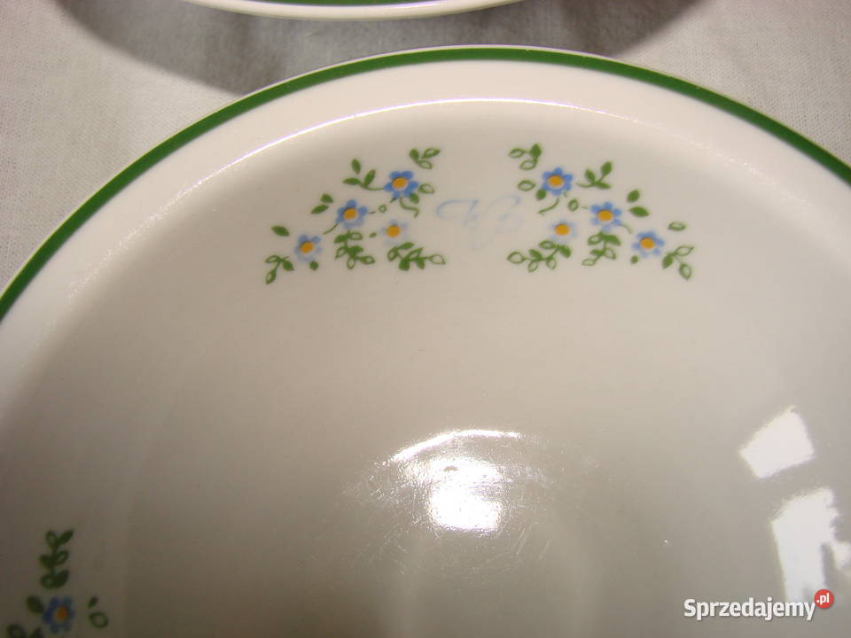 Wojsko Polskie porcelana stołowa Lubiana Porcelana i szkło Pruszcz Gdański