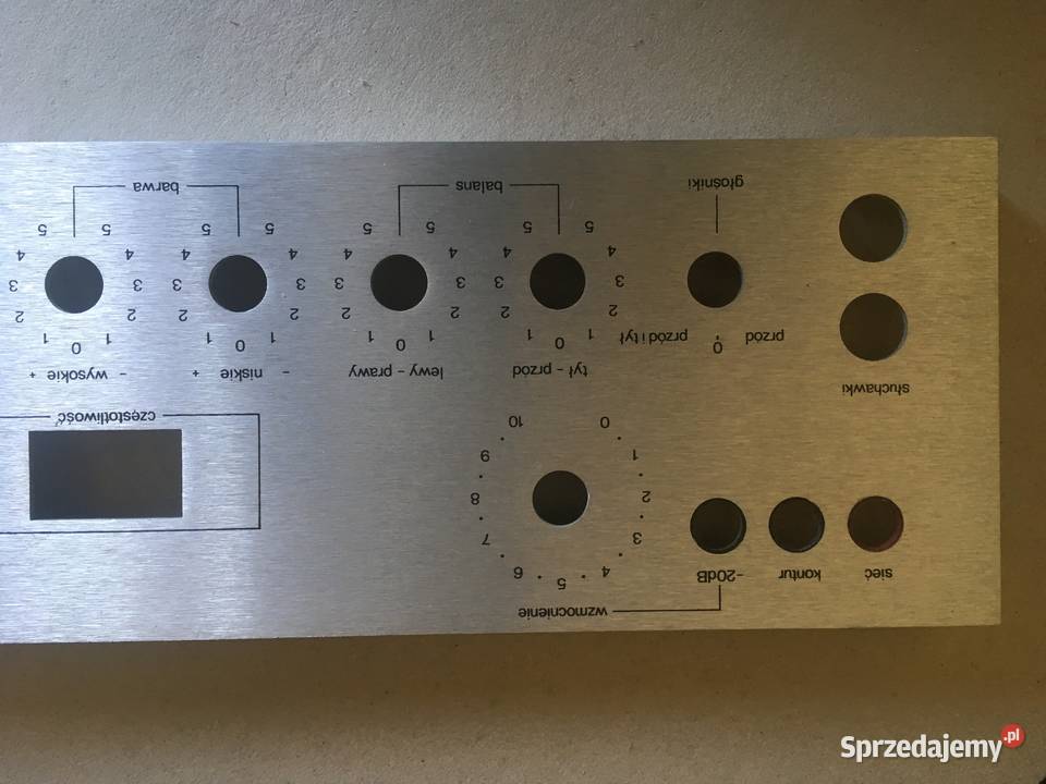 RADMOR 5102 TE panel czołowy