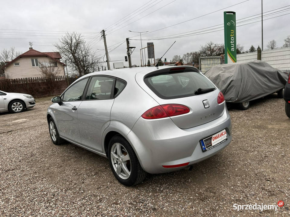 Seat Leon 16 MPIKlimatyzacjaIsofixZamianaKredyt lakier metallic mazowieckie Warszawa