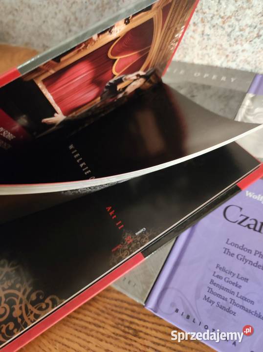 Wielkie Opery z CD DVD kolekcja książka cd Kielce