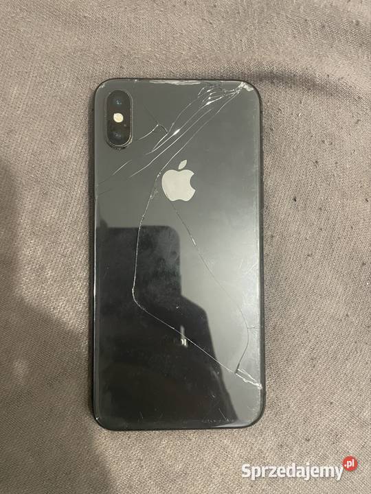 iPhone X 64gb uszkodzony Sabaudia sprzedam