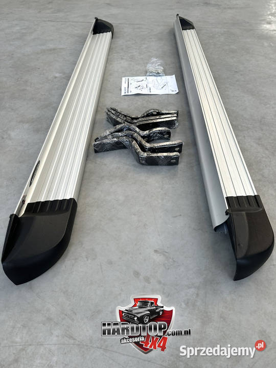 Progi Stopnie Boczne do wsiadania Aluminiowe Pasłęk