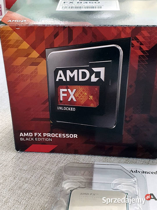 Procesor AMD FX 8350 black edition z oryginalnym Procesory Michałowo