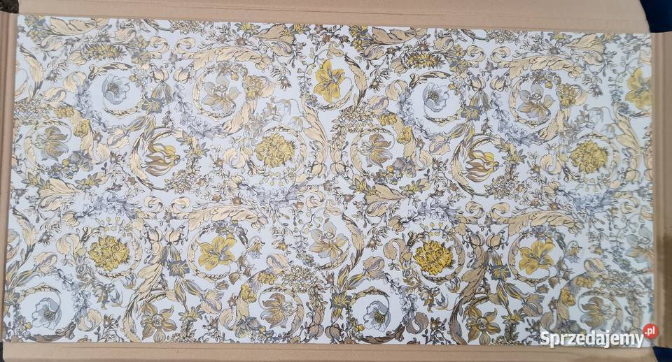 Versace Icons White Gold płytki 60x120 Poskwitów