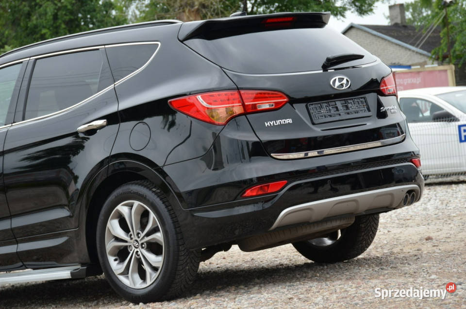 Hyundai Santa Fe Czarne 22CRDI 197 Serwis czarny Kutno